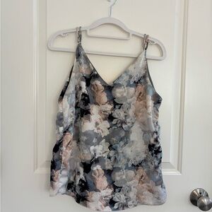 Calvin Klein Floral V-Neck Camisole Top
